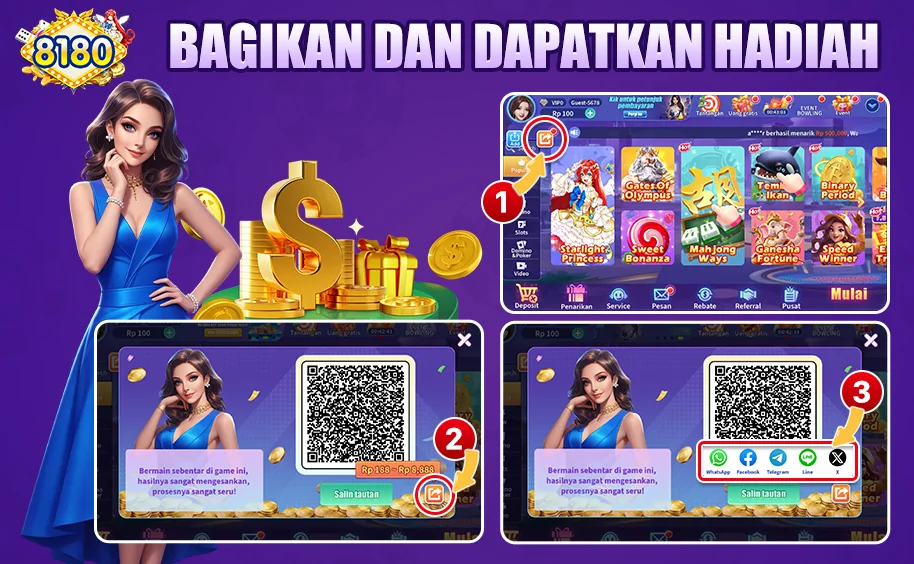 BAGIKAN DAN DAPATKAN HADIAH